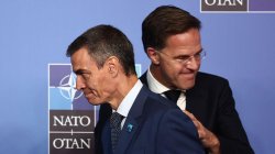 Trump takes aim at 'wasted cause' Spain and revives Greenland claim at Nato summit