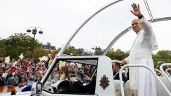 Pope praises young people's 'energy and commitment' at huge open-air Mass in Paris