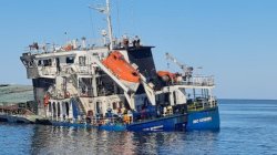 Zelensky condemns 'horrific' Russian strike on boat carrying corn in Black Sea