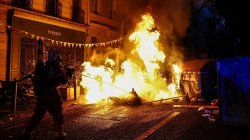 More than 1,300 arrested as clashes follow another day of mass protests across France