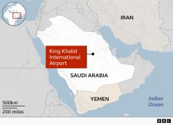 Saudi Arabia's Riyadh airport hit by second Houthi strike in two days