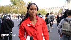 Watch: 'Mood has really shifted' as Paris protesters clash with police