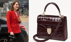 Princess Kate loves this British handbag - and its chic new colour is autumn perfection