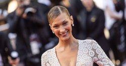 Bella Hadid turns head in very extreme dress as she battles heatwave