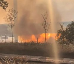 Torpoint Ferry LIVE: Serious fire breaks out at Devonport Park