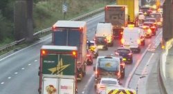 M6 traffic LIVE: 'Several lorries' crash as emergency services rush to scene