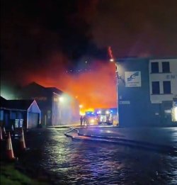 Glasgow fire LIVE: Huge scrapyard blaze erupts as 'explosions' heard and sky turns red