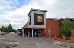 Car ploughs into Lidl supermarket in Wolverhampton - police swarm scene
