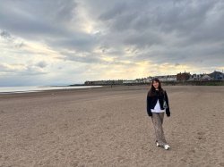 I visited stunning UK seaside town with quiet beach and the best fish and chips ever